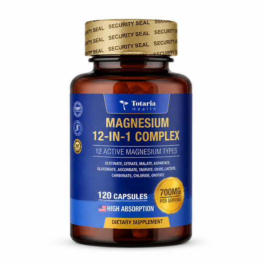 MAGNESIUM 12 IN 1 120 CAPS TOTARIA